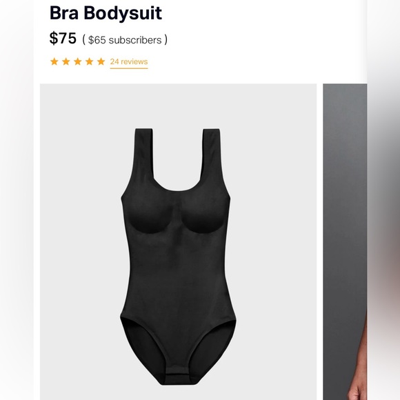 Eby built-in bra seamless bodysuit - Picture 5 of 6